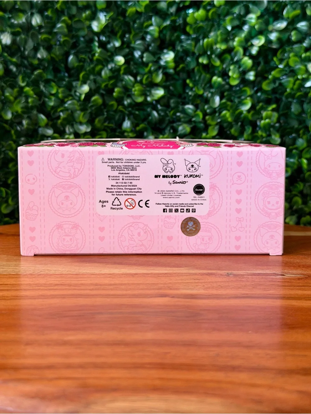Tokidoki x Kuromi & My Melody Garden Tea Party Limited Edition Figure Set